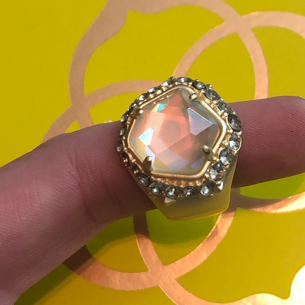 Kendra Scott Schuyler Dichroic Glass Ring - Picture 12 of 12